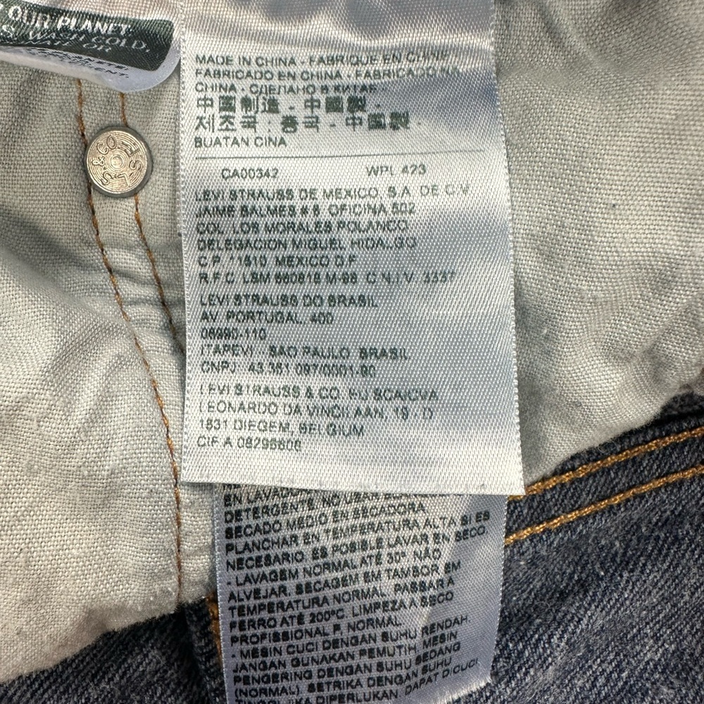 Levis 501CT Jeans Womens 32x32  Tapered Leg‎ Button Fly Denim custom tapered - Picture 14 of 14